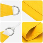 vidaXL Slnečná plachta Žltá 6 x 2 m 100% polyester Oxford – Obrázok 4