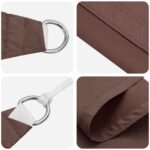 vidaXL Slnečná plachta Hnedá 6 x 2,5 m 100% polyester Oxford – Obrázok 4