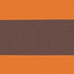 vidaXL Slnečná plachta Oranžová a hnedá 6 x 5 m 100% polyester Oxford – Obrázok 9