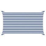 vidaXL Slnečná plachta Modrá a biela 3,5 x 2 m 100% polyester Oxford – Obrázok 2