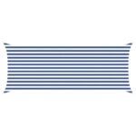 vidaXL Slnečná plachta Modrá a biela 5 x 2 m 100% polyester Oxford – Obrázok 2