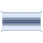 vidaXL Slnečná plachta Modrá a biela 5 x 2,5 m 100% polyester Oxford – Obrázok 2