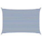 vidaXL Slnečná plachta Modrá a biela 4,5 x 3 m 100% polyester Oxford – Obrázok 2