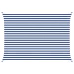 vidaXL Slnečná plachta Modrá a biela 5 × 3,5 m 100% polyester Oxford – Obrázok 2