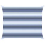 vidaXL Slnečná plachta Modrá a biela 5 x 4 m 100% polyester Oxford – Obrázok 2