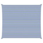 vidaXL Slnečná plachta Modrá a biela 7 x 6 m 100% polyester Oxford – Obrázok 2