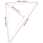 vidaXL Slnečná plachta Žltá a biela 4 x 5 x 6,4 m – Obrázok 10