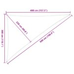 vidaXL Slnečná plachta Modrá a biela 3 x 4 x 5 m 100% polyester Oxford – Obrázok 10