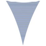 vidaXL Slnečná plachta Modrá a biela 5 x 7 x 7 m 100% polyester Oxford – Obrázok 2