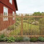 vidaXL Záhradný plot Karbonizovaný 500 x 100 cm Rákosie – Obrázok 3