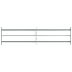 vidaXL Zabezpečovacia mriežka na okná s 3 priečkami 3 pcs 930-1740 mm – Obrázok 3