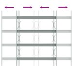 vidaXL Bezpečnostné mreže na okná so 4 priečnymi tyčami 3 pcs – Obrázok 6