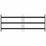 vidaXL Zabezpečovacia mriežka na okná s 3 priečkami 3 pcs 63-114 cm – Obrázok 3