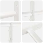 vidaXL Bezpečnostná mreža na okná s 2 priečkami 43-74 cm – Obrázok 4