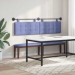 vidaXL Závesné čelo postele Látka – Obrázok 4