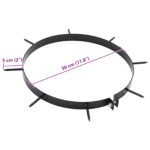 vidaXL Svorka na aerátor s hrotmi 5 pcs Ø 30 cm Oceľ – Obrázok 6