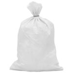 vidaXL Tkaninové vrecia 50 pcs Biela 50 x 80 cm PP – Obrázok 6