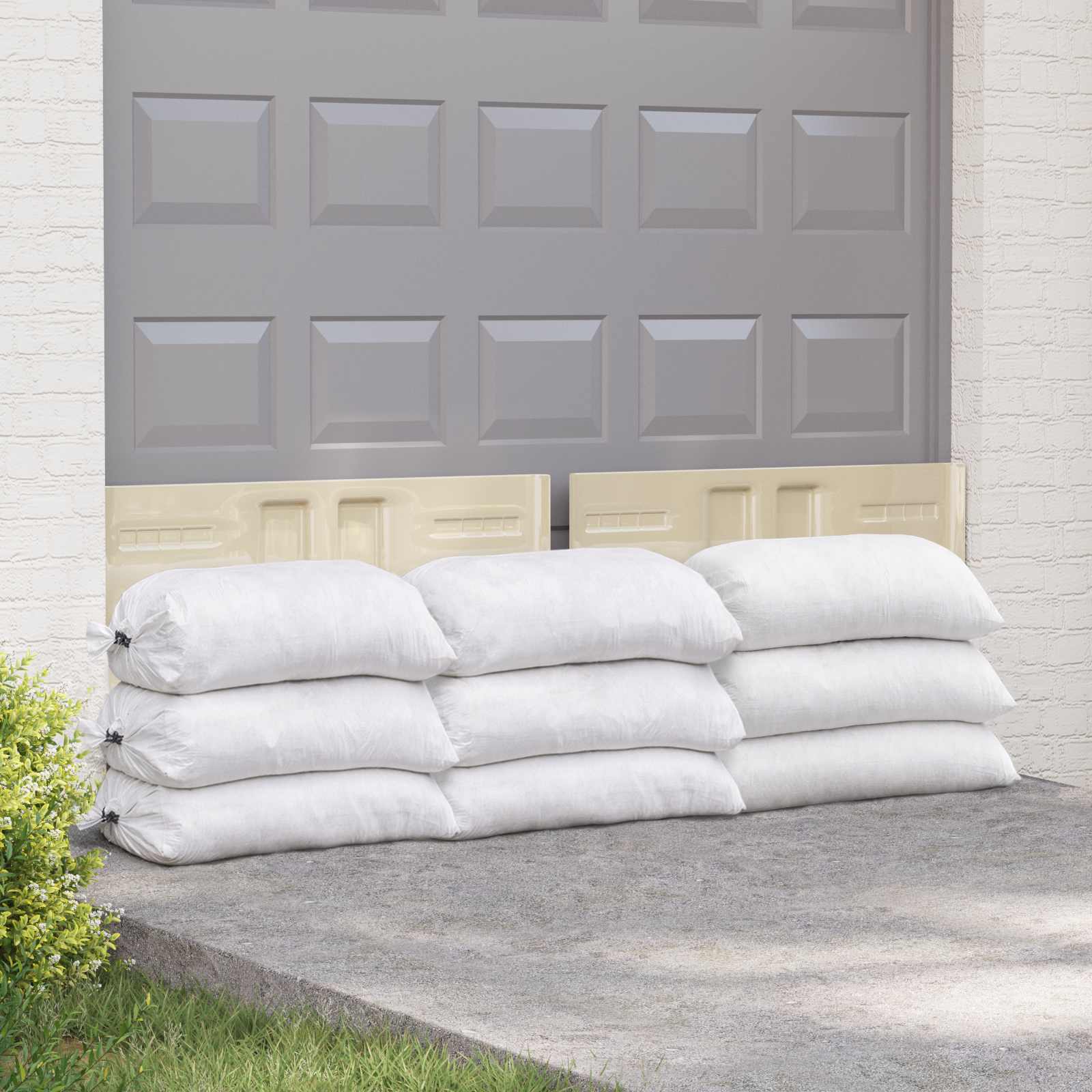 42032371_1.jpg vidaXL Tkaninové vrecia 100 pcs Biela 40 x 60 cm PP – Obrázok 1