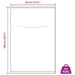 vidaXL Tkaninové vrecia 100 pcs Biela 60 x 100 cm PP – Obrázok 11