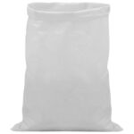 vidaXL Tkaninové vrecia 250 pcs Biela 30 x 45 cm PP – Obrázok 2