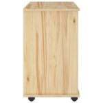 vidaXL Koliesková skriňa s kolesom Hnedá 63,5 x 39 x 65,5 cm – Obrázok 5