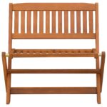 vidaXL Detská lavica Hnedá 61 x 38 x 57 cm Masívne eukalyptové drevo – Obrázok 3