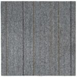 vidaXL Kobercová dlaždica Svetlošedá s pruhom 50 x 50 cm 4 pcs – Obrázok 5