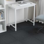 vidaXL Kobercová dlaždica Stredne šedá s pruhmi 50 x 50 cm 20 pcs – Obrázok 4
