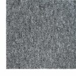 vidaXL Kobercová dlaždica Svetlosivá 50 x 50 cm 4 pcs PP a Bitúmen – Obrázok 6