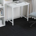 vidaXL Kobercová dlaždica Prúžkovaná svetlosivá 50 x 50 cm 36 pcs – Obrázok 4