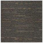 vidaXL Kobercová dlaždica Pruhovaná Svetlo Hnedá 50 x 50 cm 4 pcs – Obrázok 5