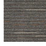 vidaXL Kobercová dlaždica Pruhovaná tmavohnedá 50 x 50 cm 20 pcs – Obrázok 6