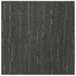 vidaXL Kobercová dlaždica Pruhovaná svetlozelená 50 x 50 cm 4 pcs – Obrázok 5