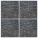vidaXL Kobercová dlaždica Sky Grey 50 x 50 cm 4 pcs PP a Bitúmen – Obrázok 3