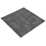 vidaXL Kobercová dlaždica Uhlová šedá 50 x 50 cm 20 pcs PP a Bitúmen – Obrázok 2