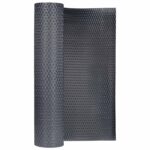 vidaXL Balkónová obrazovka Tmavosivá 300 x 100 cm polyratan – Obrázok 3
