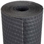 vidaXL Balkónová obrazovka Tmavosivá 400 x 80 cm polyratan – Obrázok 2