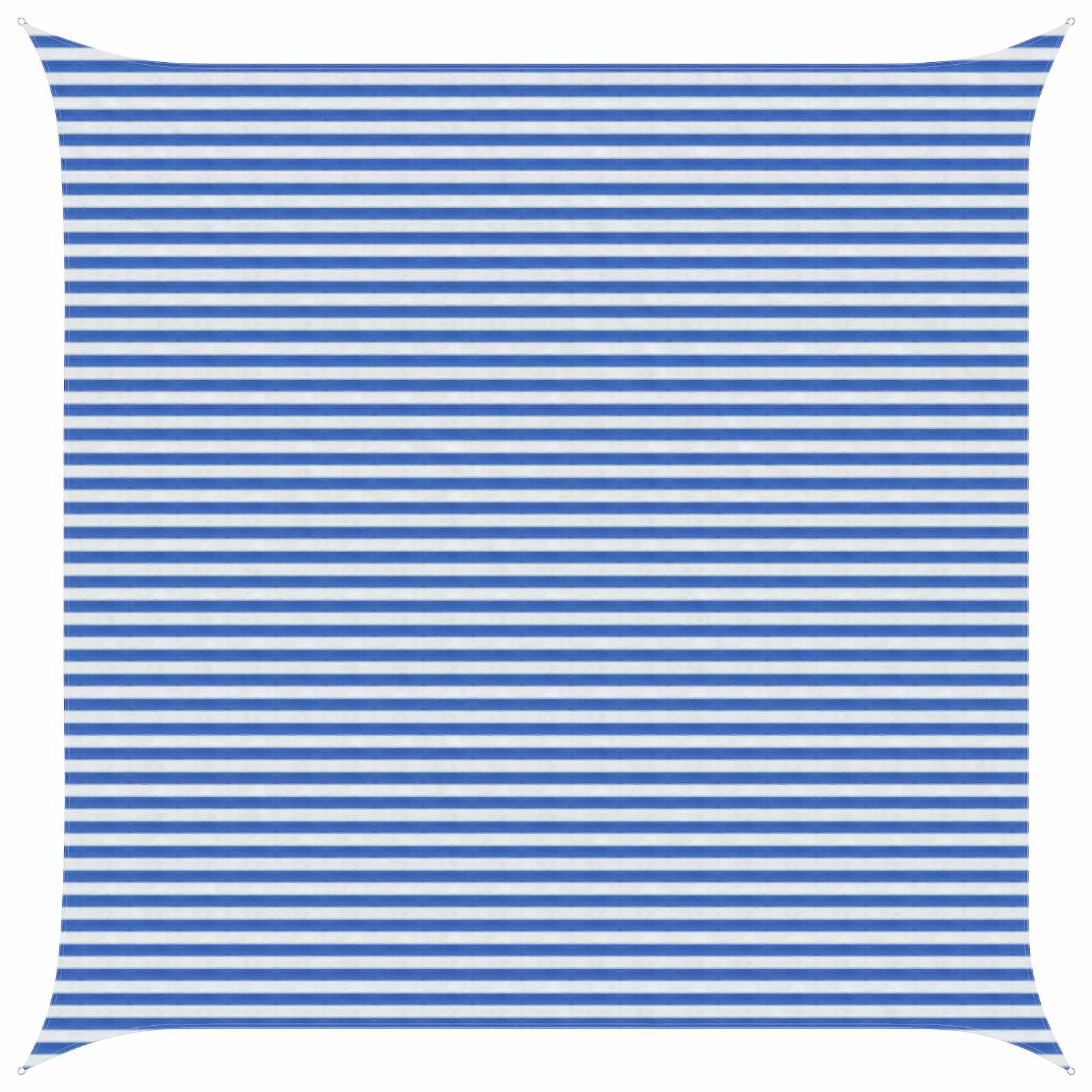 42032872_1.jpg vidaXL Plachta na tienenie Modrá a biela 5 x 5 m HDPE – Obrázok 1