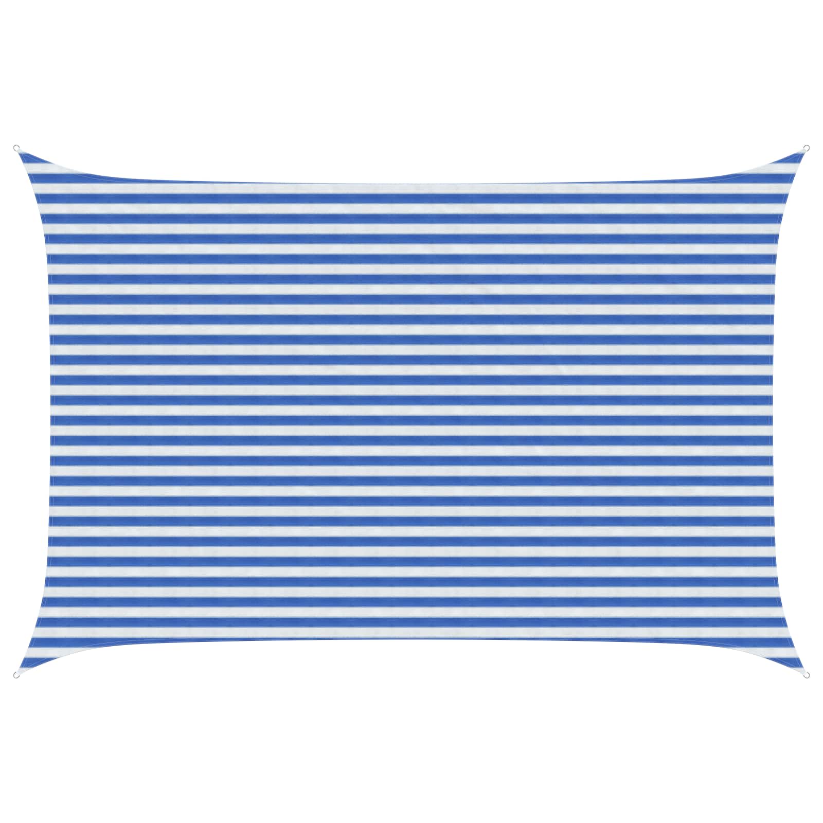 42032890_1.jpg vidaXL Plachta na tienenie Modrá a biela 3 x 5 m HDPE – Obrázok 1