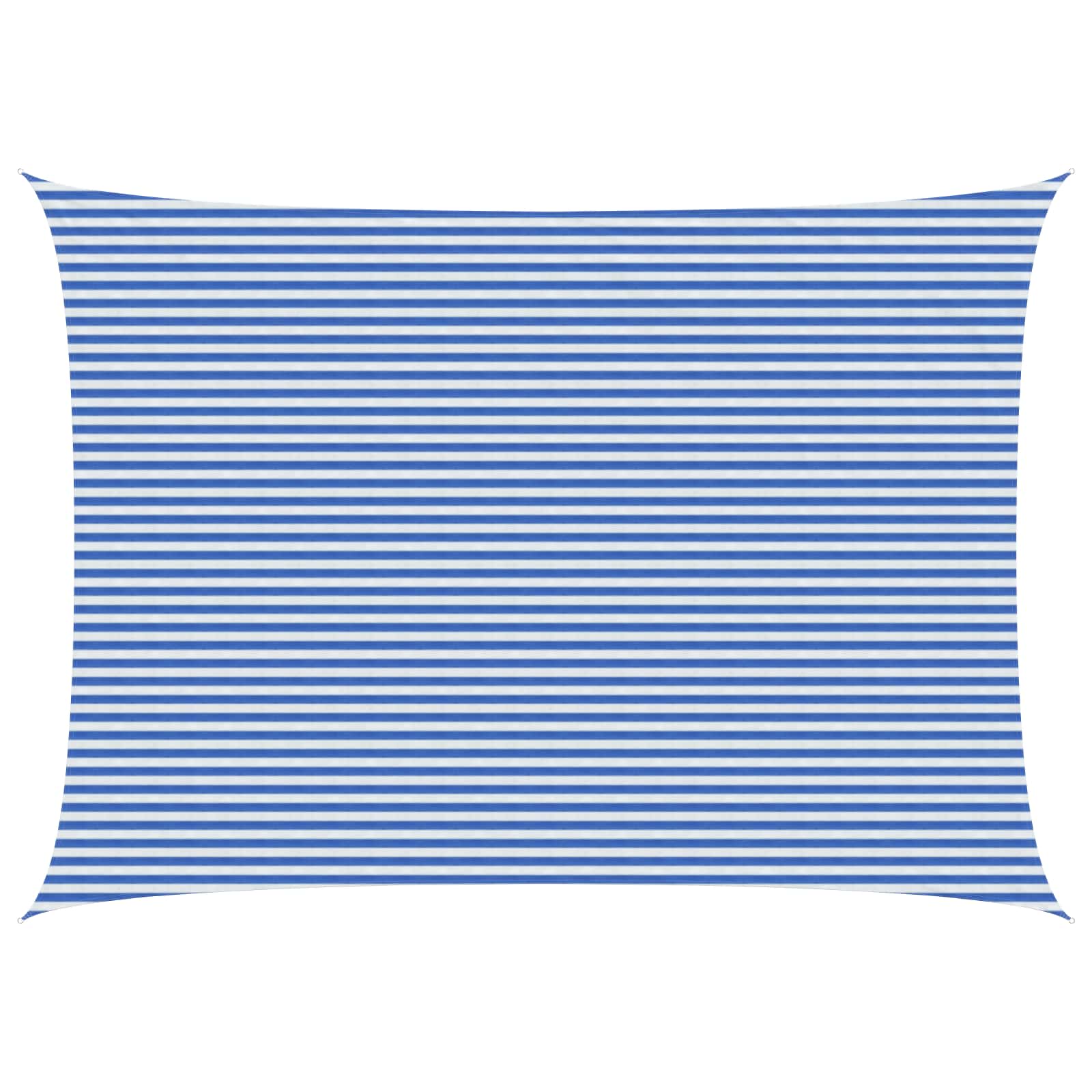 42032899_1.jpg vidaXL Plachta na tienenie Modrá a biela 5 x 8 m HDPE – Obrázok 1