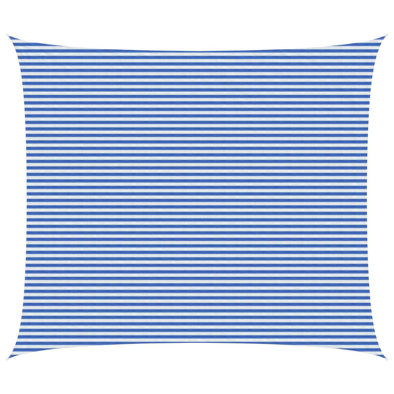 42032901_1.jpg vidaXL Plachta na tienenie Modrá a biela 6 x 8 m HDPE – Obrázok 1
