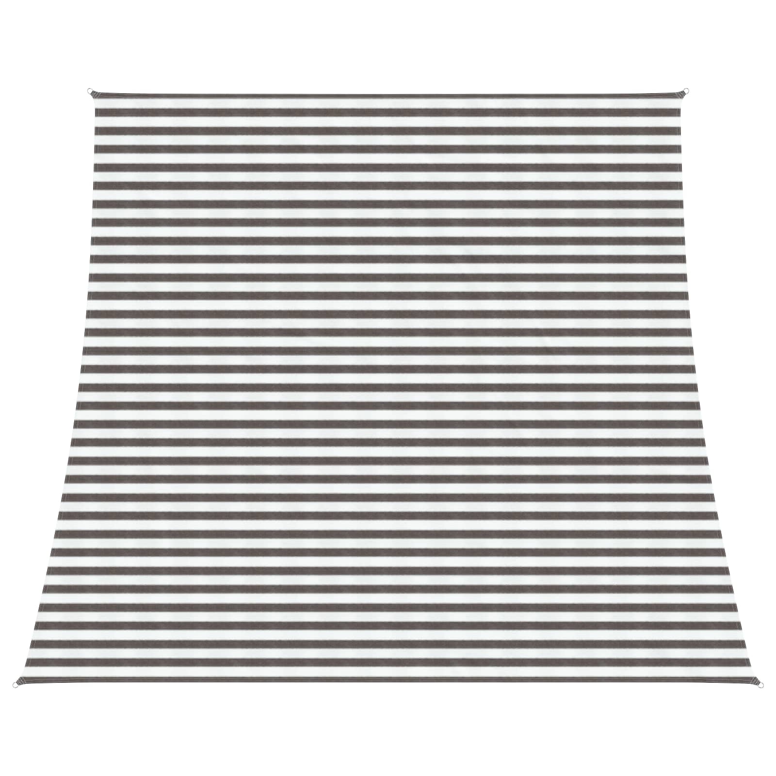 42032983_1.jpg vidaXL Plachta na tienenie Svetlo šedá a biela 4 / 5 x 4 m HDPE – Obrázok 1