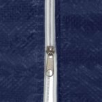 vidaXL Bočná stena párty stanu 2 pcs Modrá 200 x 195 cm PE a oceľ – Obrázok 4