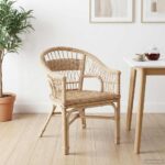 vidaXL Stohovateľná stolička Prírodná 60 x 60 x 81 cm Ratan – Obrázok 3