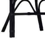 vidaXL Stohovateľná stolička Čierna 58 x 60 x 81 cm Ratan – Obrázok 8
