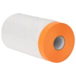vidaXL Prachový list s lepiacou páskou 6 pcs Priehľadná 140 x 3300 cm – Obrázok 3