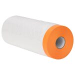 vidaXL Prachový list s lepiacou páskou 6 pcs Priehľadná 240 x 2000 cm – Obrázok 3