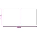 vidaXL Prachový list s lepiacou páskou 6 pcs Priehľadná 240 x 2000 cm – Obrázok 7