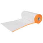 vidaXL Prachový list s lepiacou páskou 6 pcs Priehľadná 270 x 1600 cm – Obrázok 4