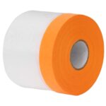 vidaXL Prachový list s lepiacou páskou 12 pcs Priehľadná 55 x 3300 cm – Obrázok 3